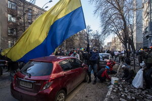 Противостояние майдановцев с титушками в Киеве происходило несколько недель