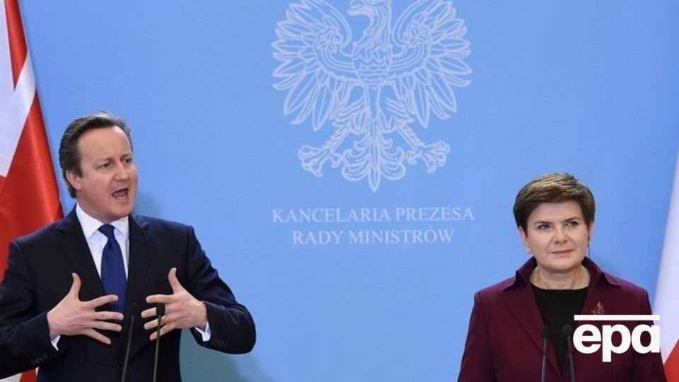 Кэмерон прибыл с визитом в Варшаву