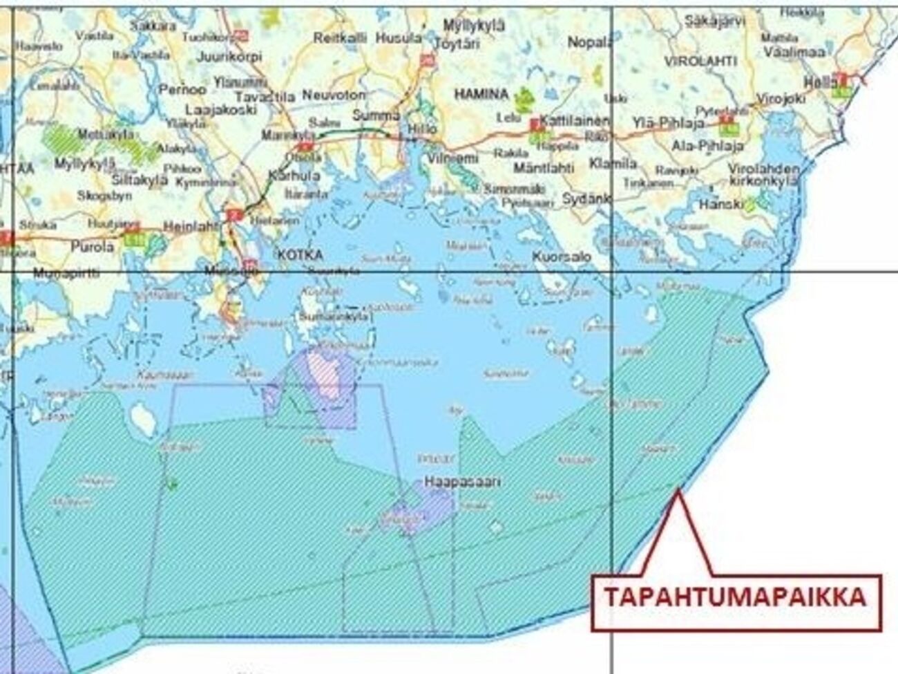 Вертолет залетел в воздушное пространство Финляндии