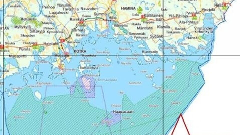 Вертолет залетел в воздушное пространство Финляндии