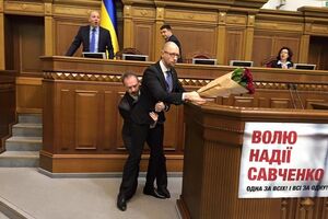 Барне удалось приподнять Яценюка