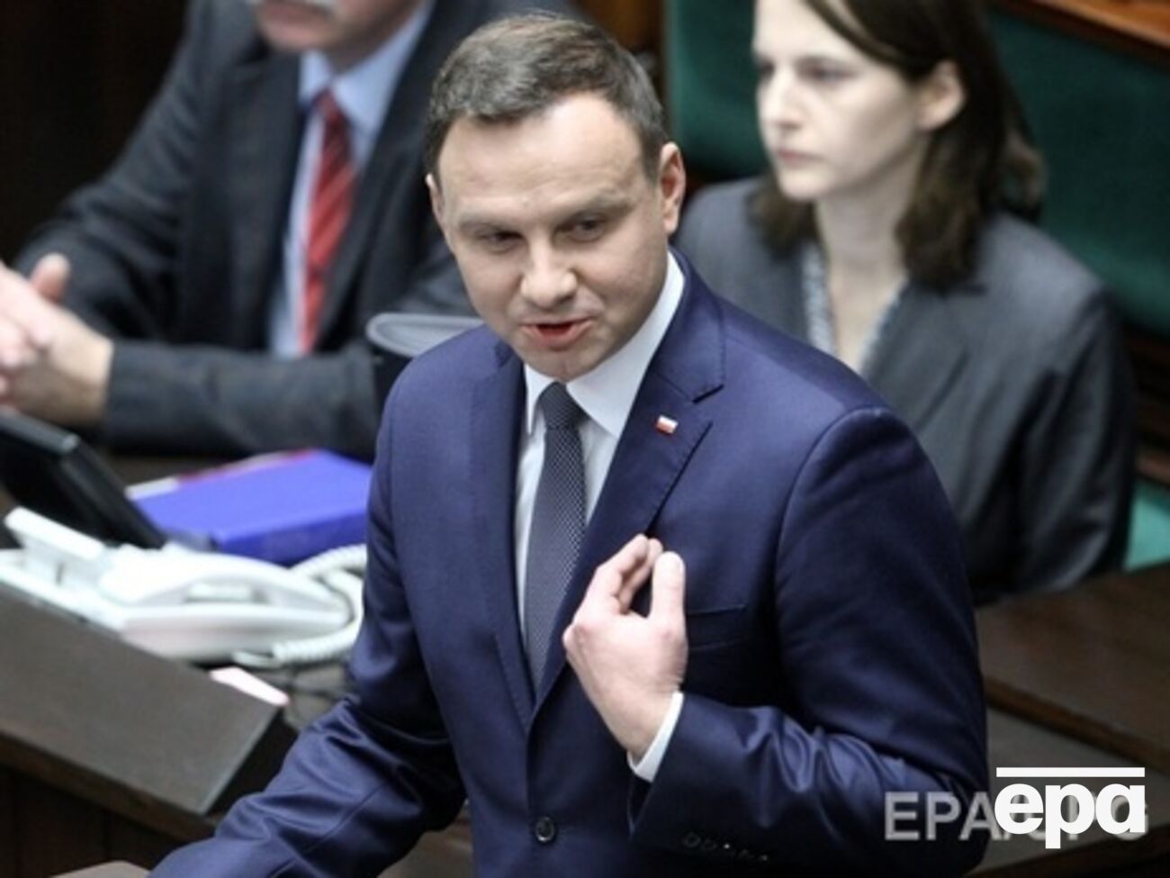 Дуда будет находиться в Киеве 14---15 декабря