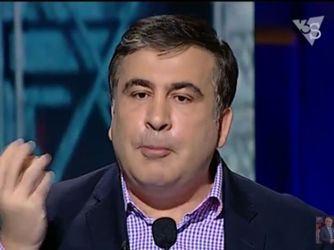 Саакашвили: Если ты не богатый бизнесмен, если ты не на оплате олигарха, ты по определению не можешь работать