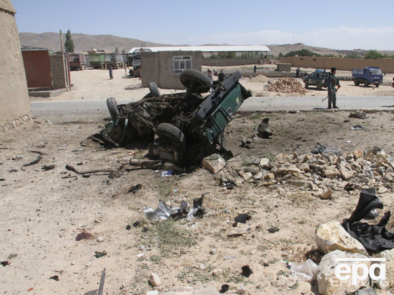 Смертница подорвала себя в автомобиле