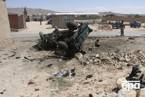 Смертница подорвала себя в автомобиле