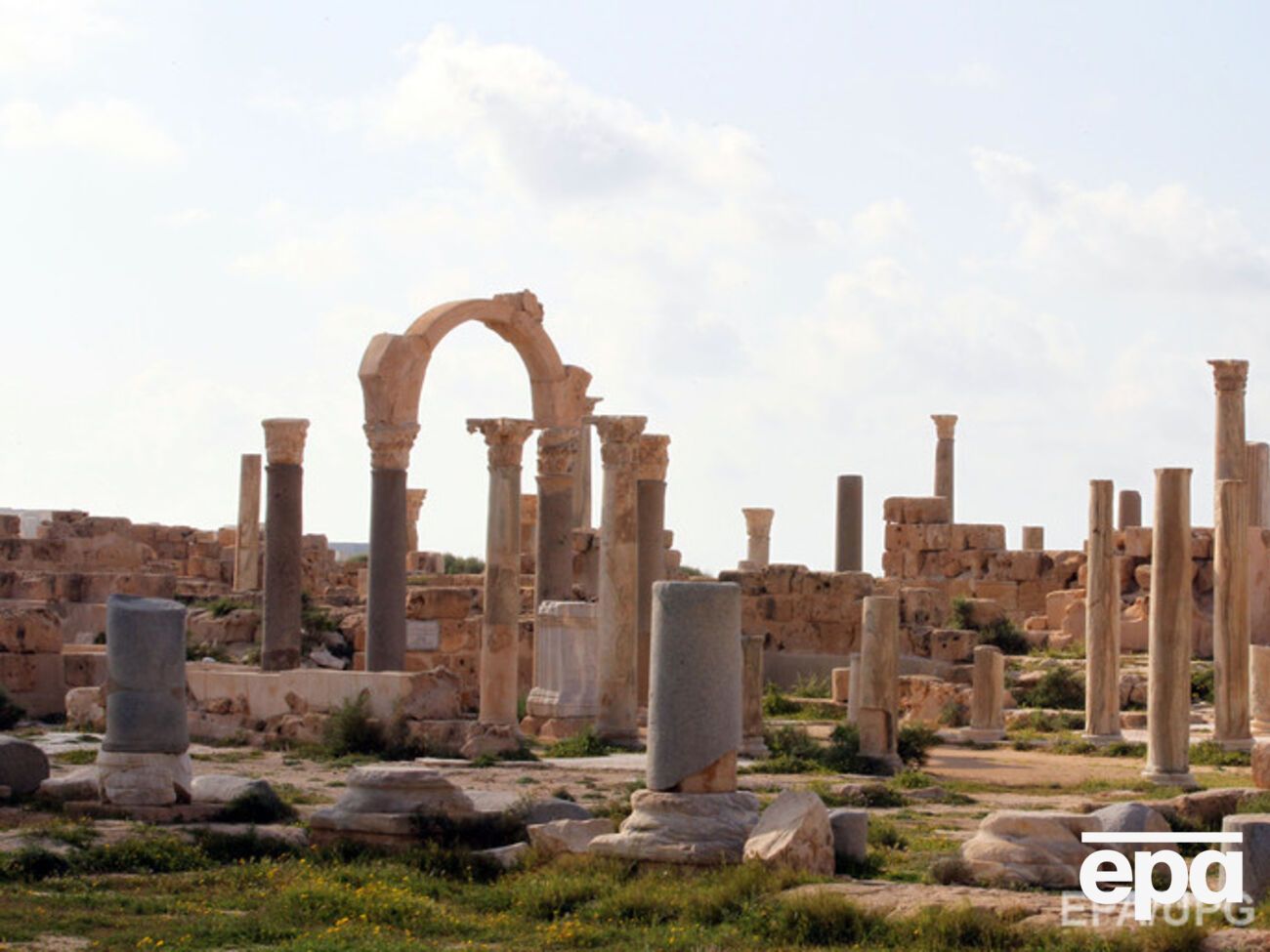 В Сабрате неплохо сохранились развалины древнеримского поселения