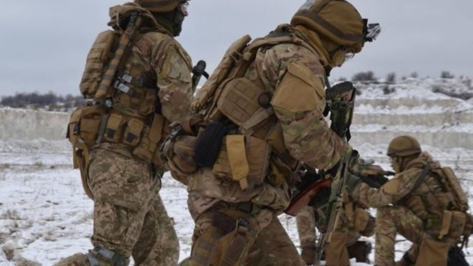 Украинские военные были под огнем в течение двух часов