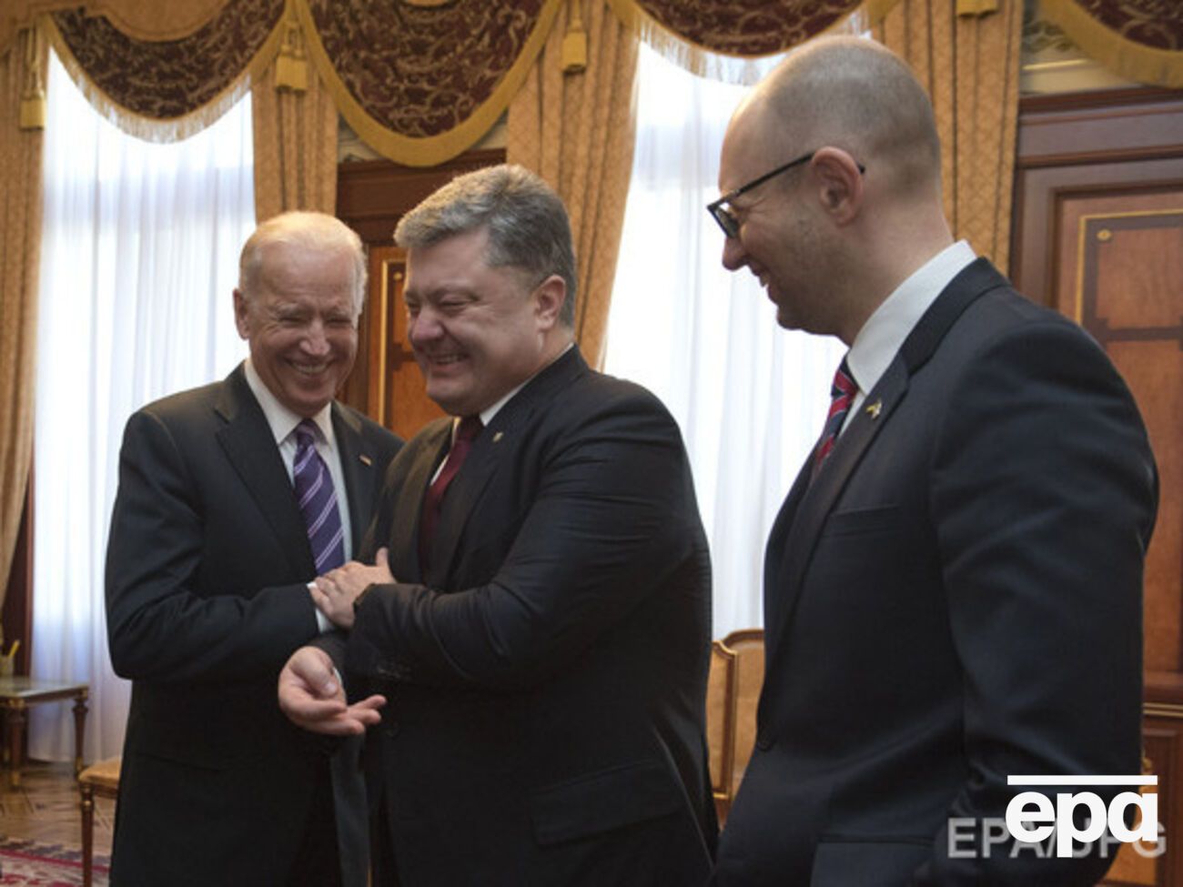 Встреча Байдена с украинскими президентом и премьером