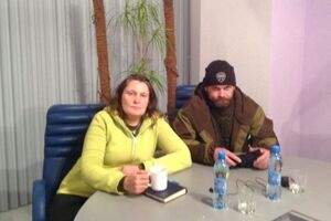 Монтян в Алчевске в компании одного из лидеров боевиков Алексея Мозгового