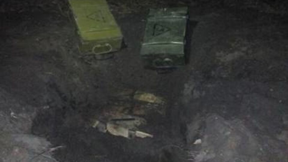 Находки из лесного тайника