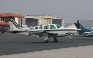 Предположительно, упал самолет Beech Bonanza