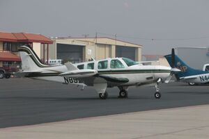 Предположительно, упал самолет Beech Bonanza
