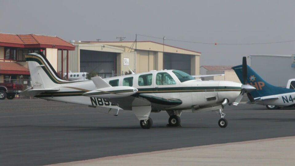 Предположительно, упал самолет Beech Bonanza