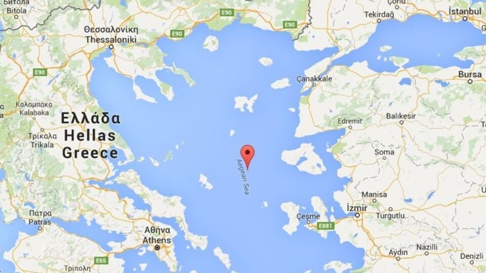 Инцидент произошел в Эгейском море