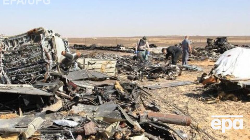 Бомба, заложенная на борту А321, была изготовлена из пластита