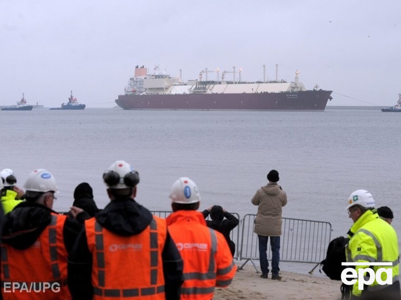 Первый танкер с катарским газом прибыл в Польшу 11 декабря