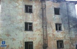 Так выглядит пострадавшее здание