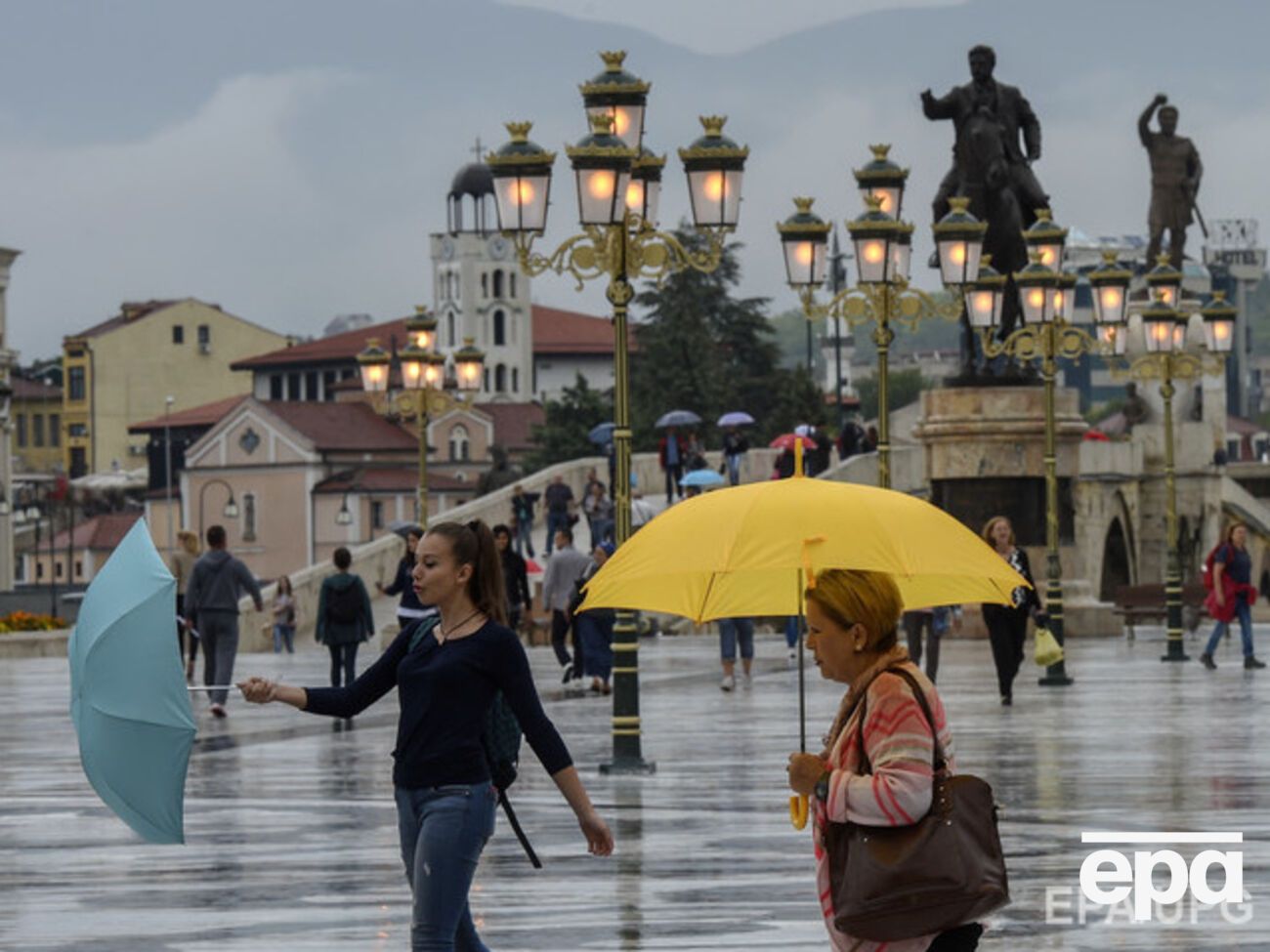 Столица Македонии город Скопье
