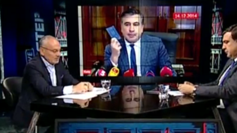 Саакашвили: У Яценюка проблемы не со мной, а с народом Украины