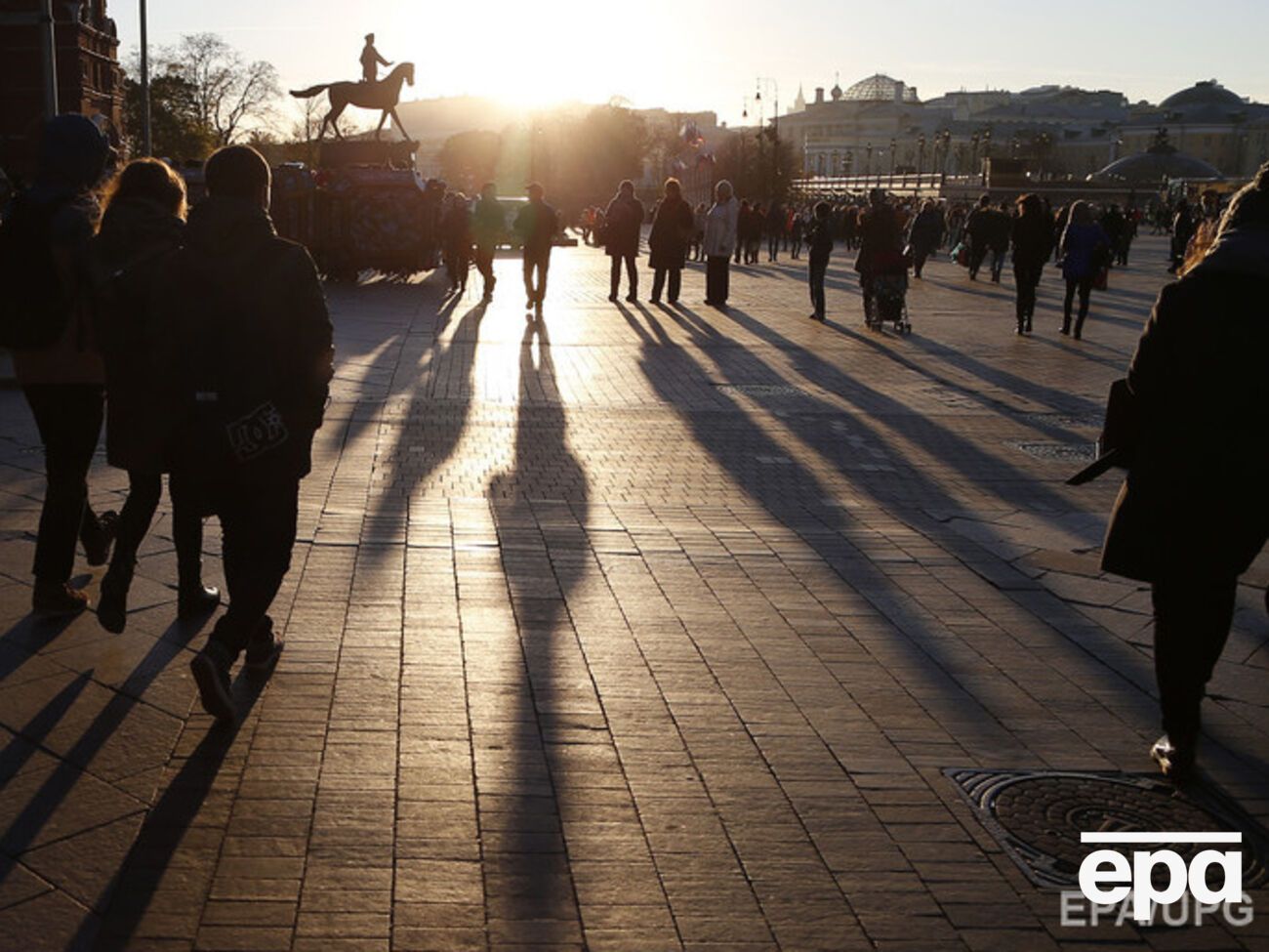 Мужчина поджег себя на Красной площади