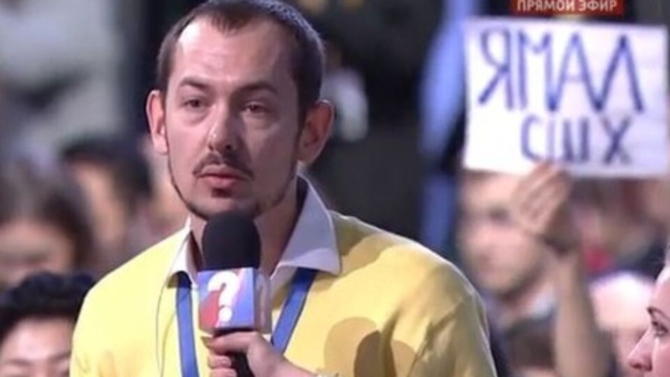 Украинский журналист Роман Цимбалюк передал привет Путину от задержанных на Донбассе российских военных