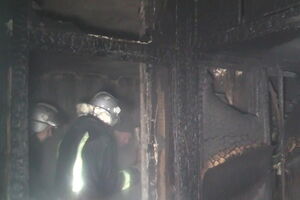 В Харькове потушили масштабный пожар в девятиэтажке