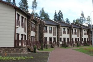 Круглогодичный горнолыжный курорт Игора расположен в Ленинградской области