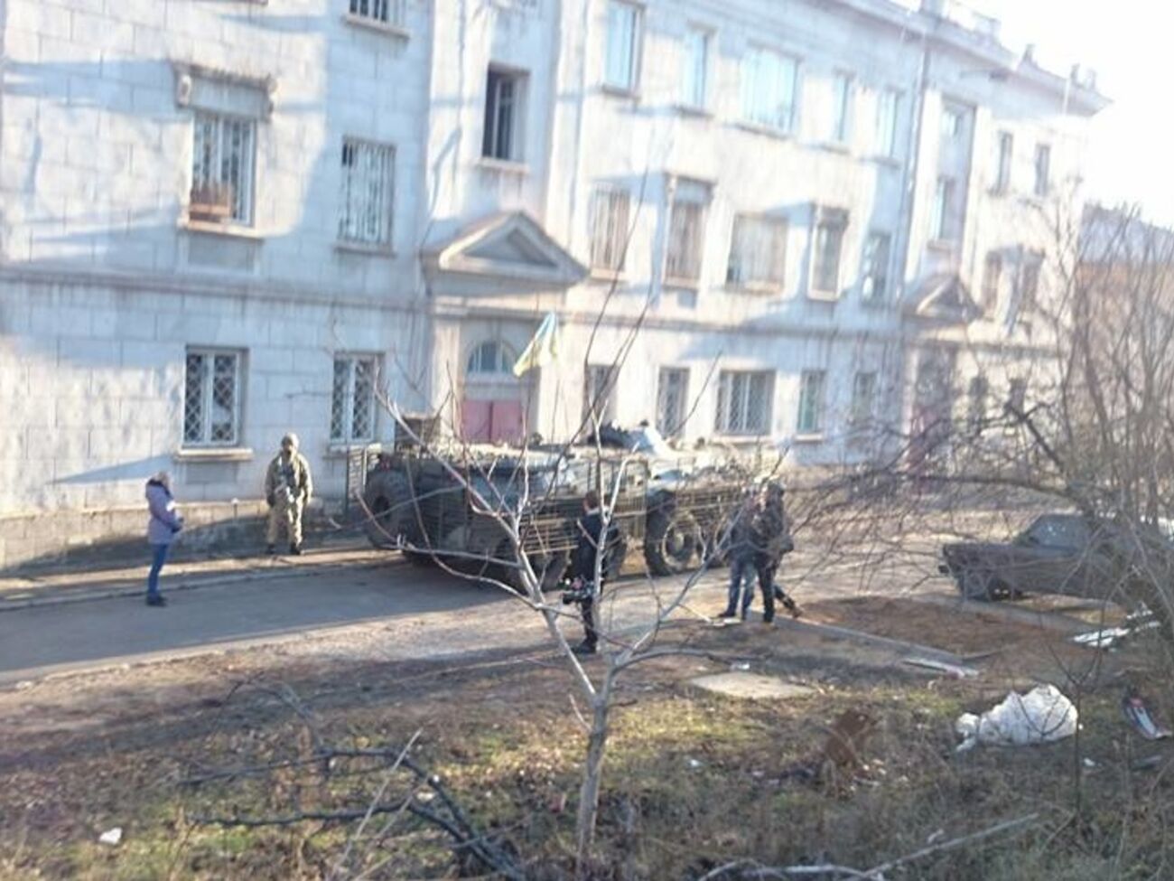 О расположении базы и о наличии у бойцов оружия все знали, утверждают в "Правом секторе"