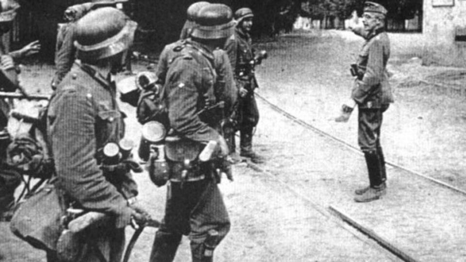 Немецкие солдаты в Киеве