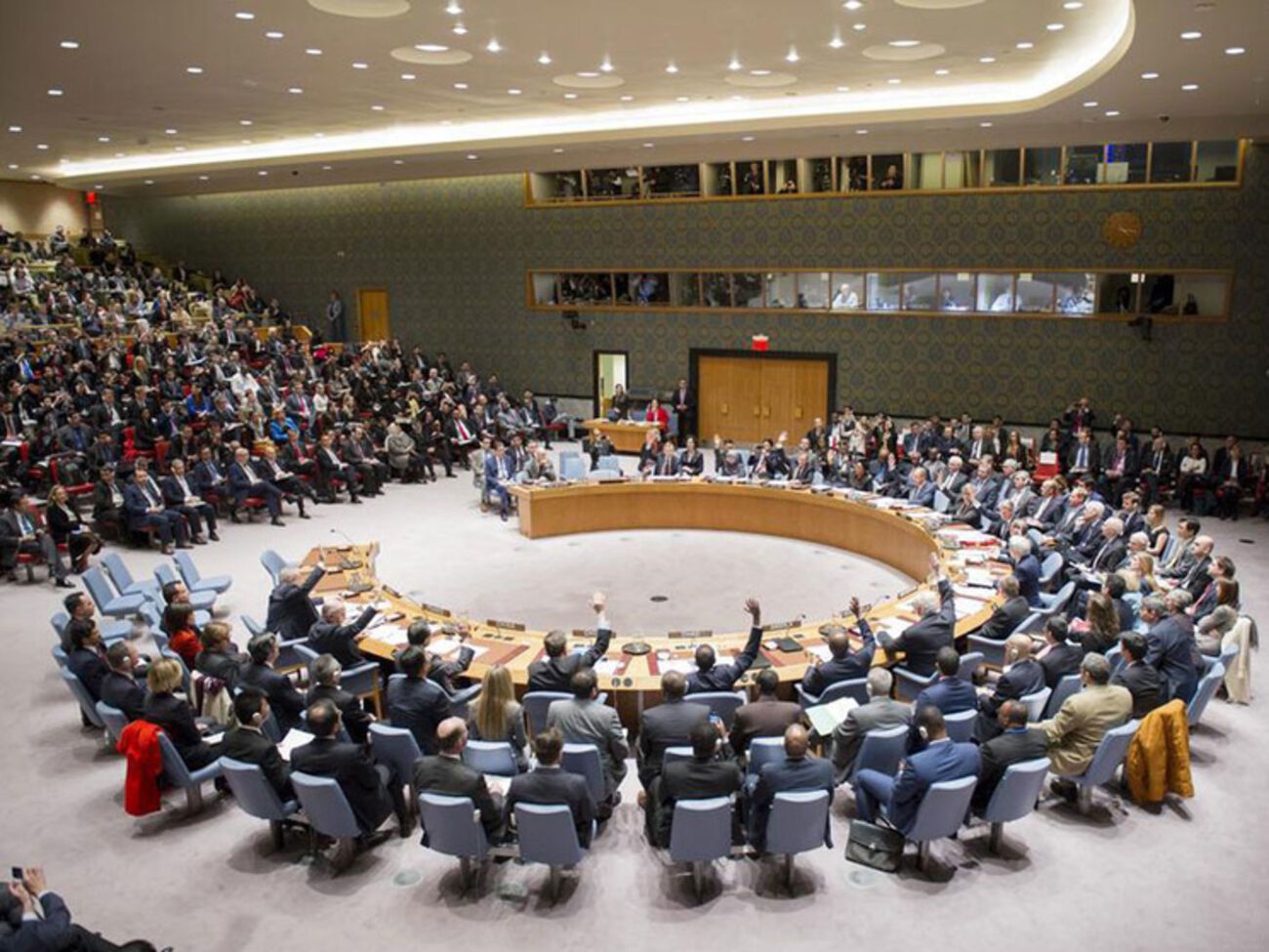Голосование за резолюцию по Сирии