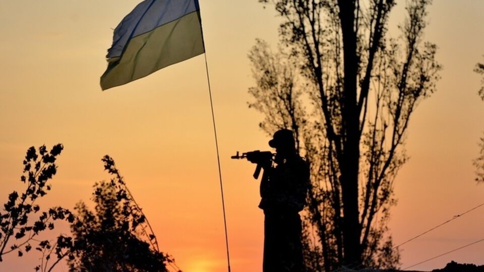 Раненый боец дежурил на блокпосту под Бердянском