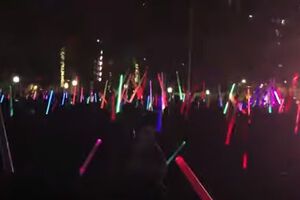 "Битва на световых мечах" в Лос-Анджелесе может стать рекордной по количеству участников