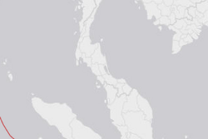 У острова Ява произошло землетрясение магнитудой 5,6