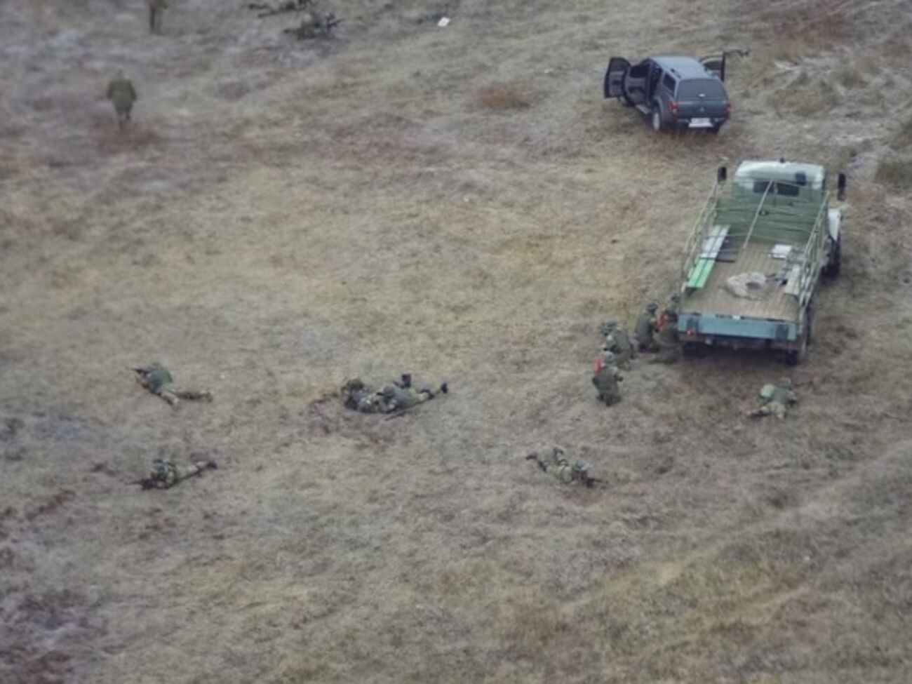 Национальная гвардия Украины на учениях