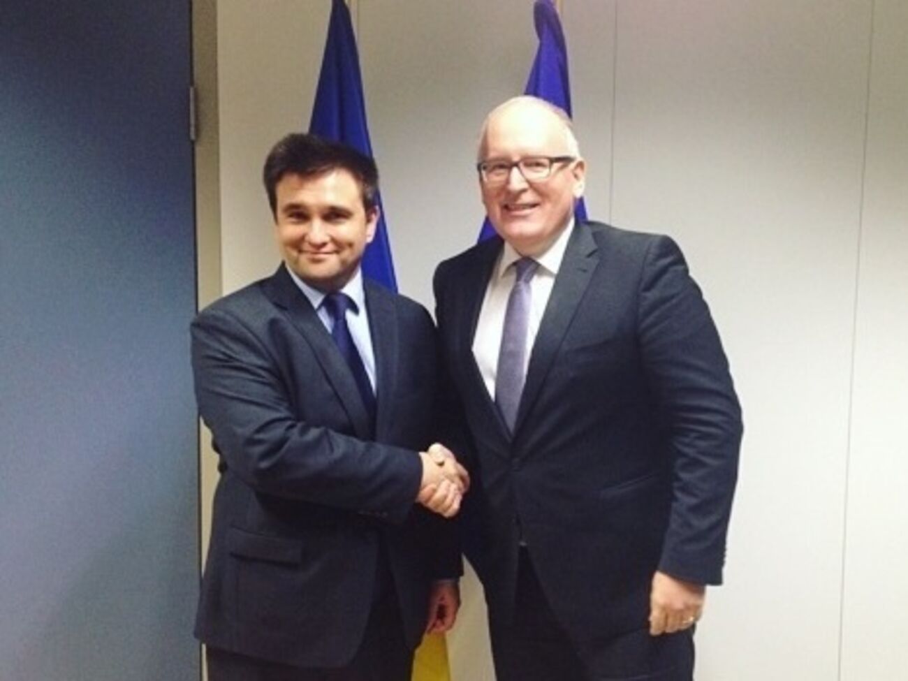 Климкин встретился с Тиммермансом