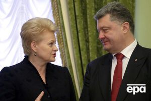 Порошенко встретится с Грибаускайте