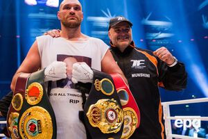 Кличко намерен вернуть себе четыре чемпионских пояса. На фото слева – Тайсон Фьюри