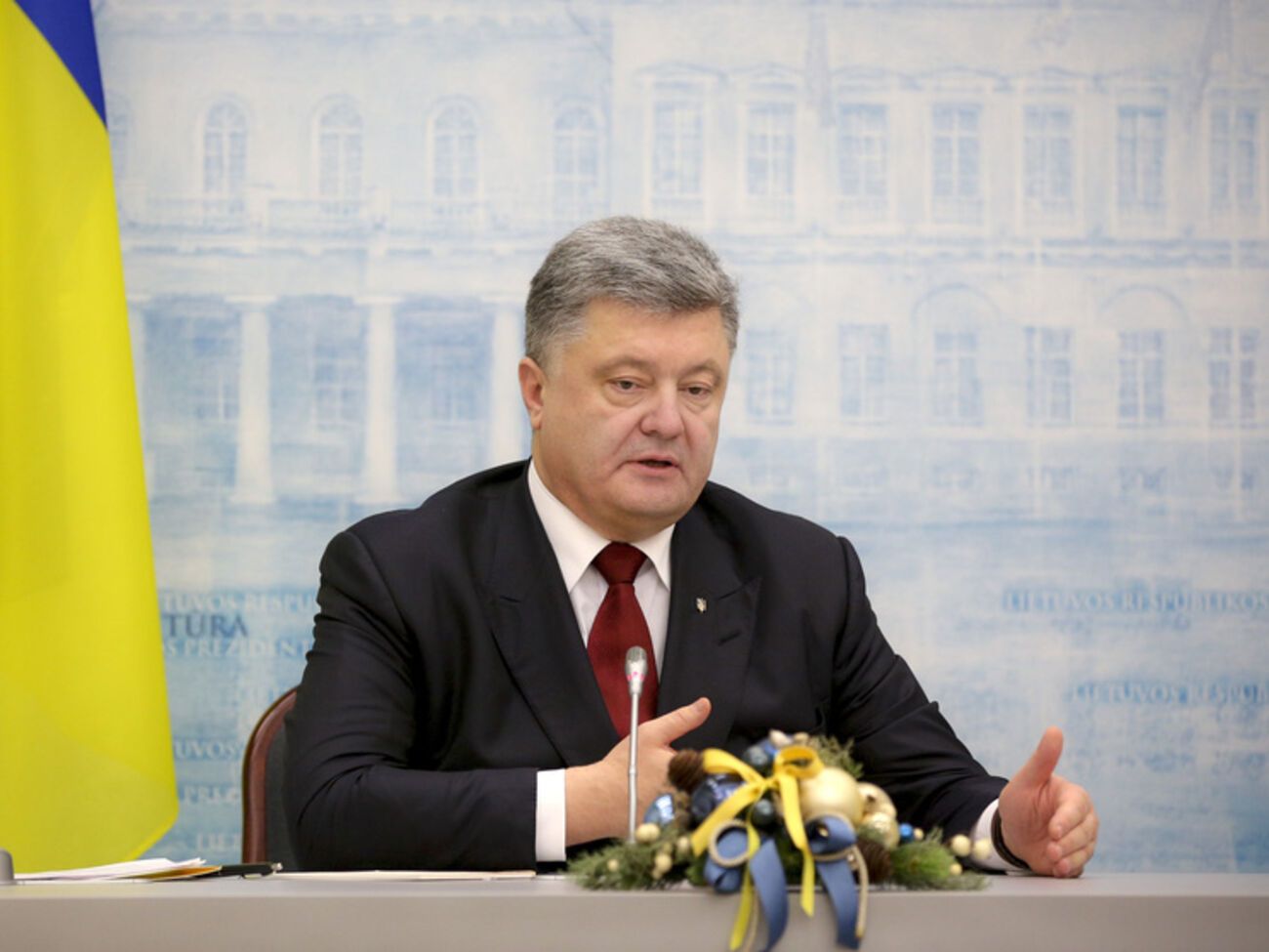 Порошенко поблагодарил Литву за поддержку Украины и содействие в проведении реформ