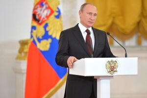 О прилете Путина в Симферополь заранее не сообщалось