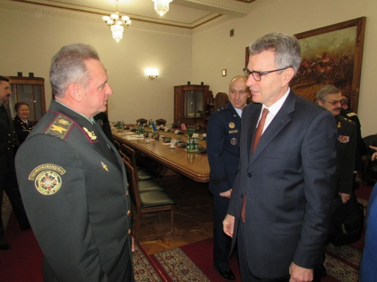 Пайетт побывал в Генштабе ВСУ