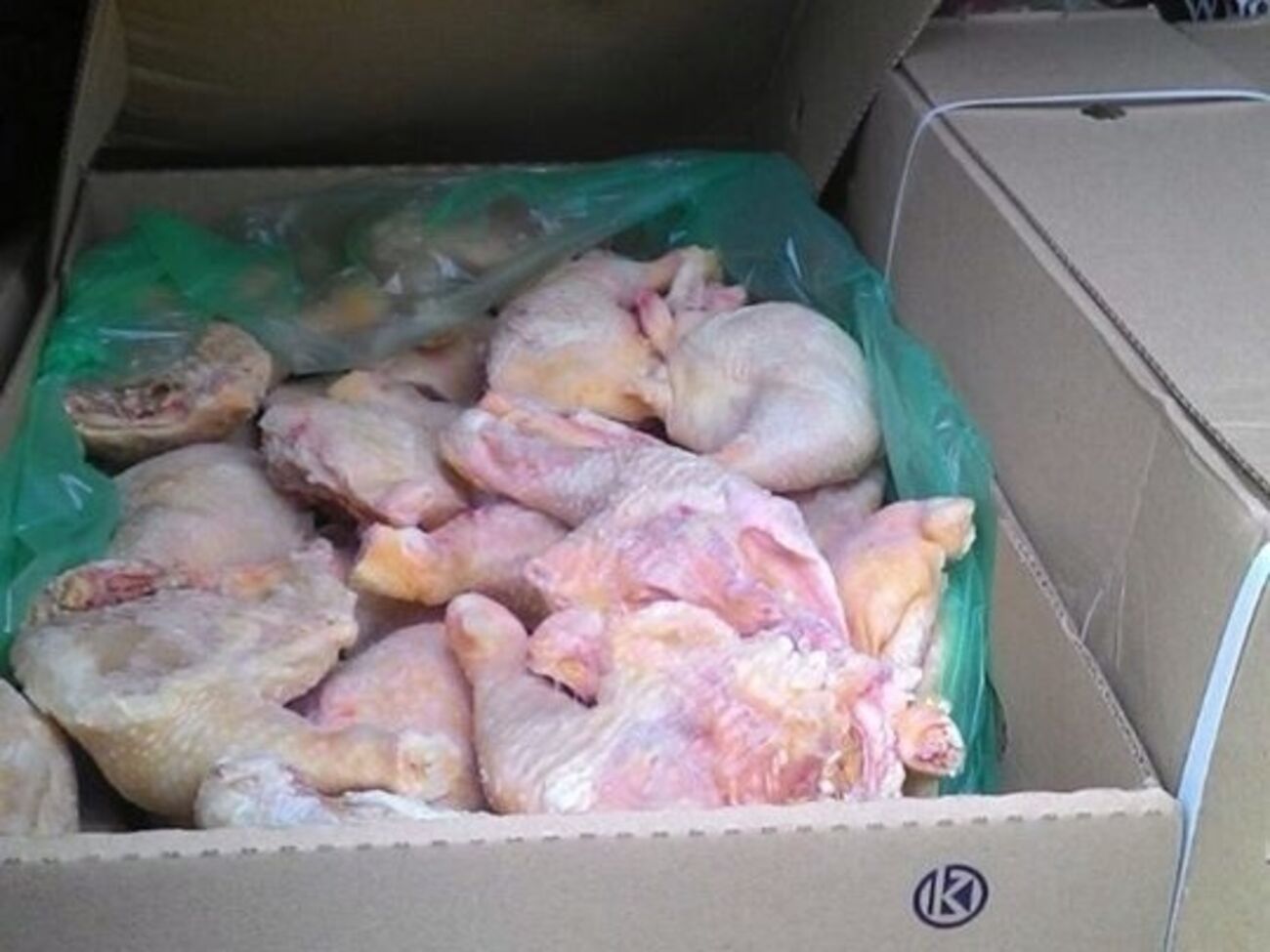 Стоимость изъятых мясопродуктов составила 0,5 млн гривен