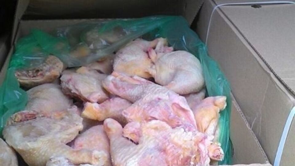 Стоимость изъятых мясопродуктов составила 0,5 млн гривен