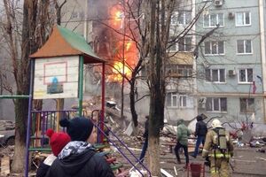 Обрушение жилого дома в Волгограде