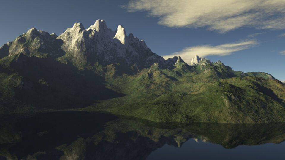 Гора находится на границе между странами