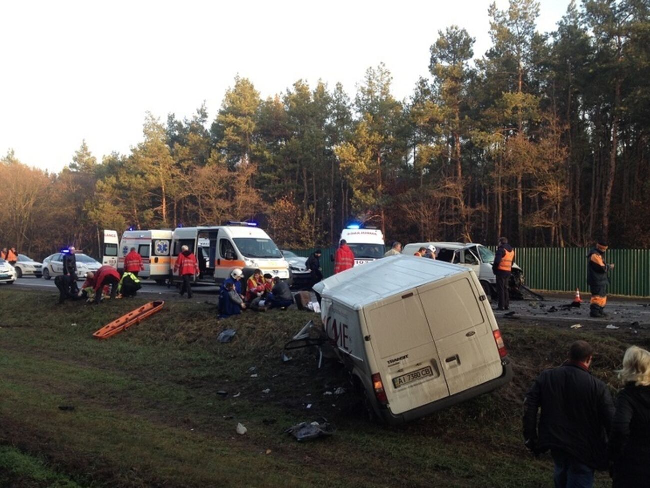 Пострадавшего в ДТП малыша спасти не удалось