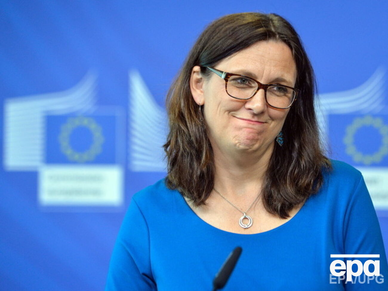 Еврокомиссар Мальмстрем: В Европе глубоко удивлены указом Путина о приостановке договора о ЗСТ с Украиной
