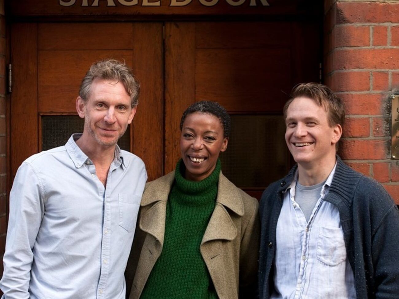 Джеми Паркер, Нома Думезвени и Пол Торнли. Нома --- новая Гермиона