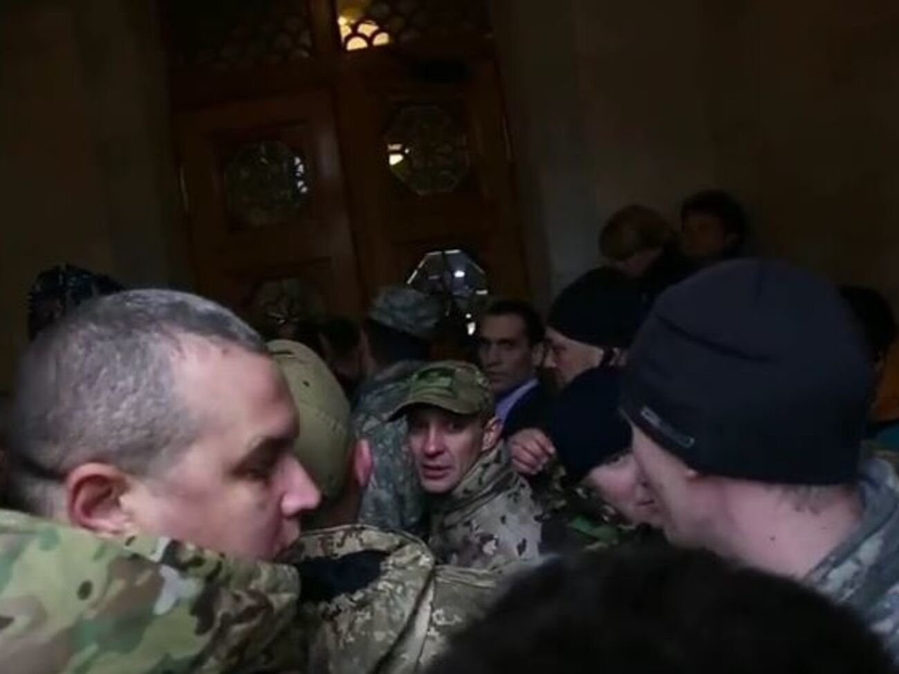 Пропусков для активистов у охраны не оказалось