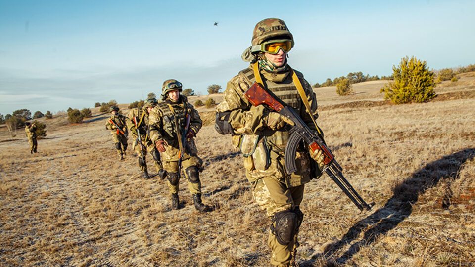 "Образцовая" бригада спецназа Нацгвардии провела учения с участием американских специалистов