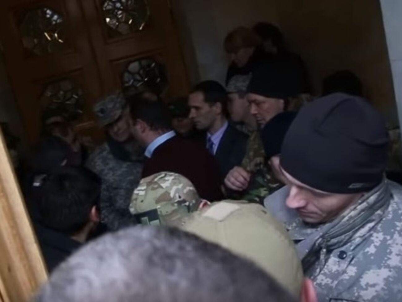 Спикер Рады прокомментировал сегодняшний инцидент у входа в парламент